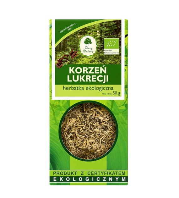 Lukrecja korzeń BIO 50g DARY NATURY