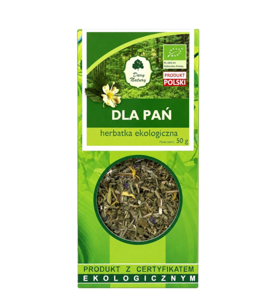 Herbatka Dla Pań BIO 50g DARY NATURY