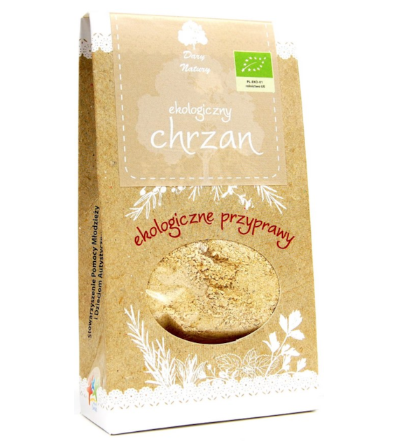 Chrzan korzeń mielony BIO 40g DARY NATURY