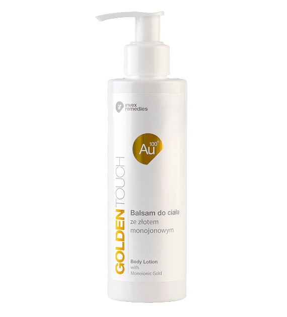 Balsam do ciała ze złotem monojonowym Au100 200ml INVEX REMEDIES