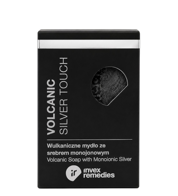 Mydło wulkaniczne ze srebrem monojonowym 100g INVEX REMEDIES