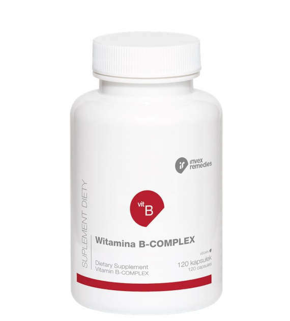 Witamina B-Complex 120 kaps. INVEX REMEDIES