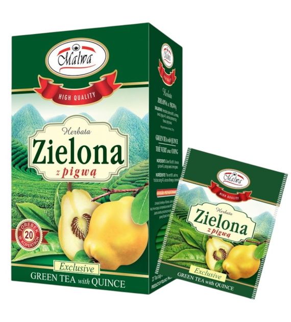 Herbata zielona + pigwa 20fix MALWA