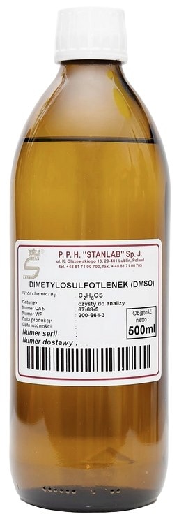 DMSO - Dimetylosulfotlenek 500ml STANLAB