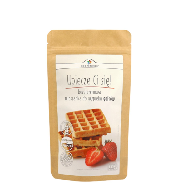 PIĘĆ PRZEMIAN Mieszanka do wypieku gofrów bezglutenowa 350g