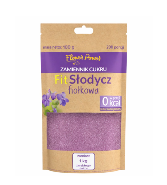 FITSŁODYCZ fiołkowa doypack 100g - 200 porcji UNIPHAR
