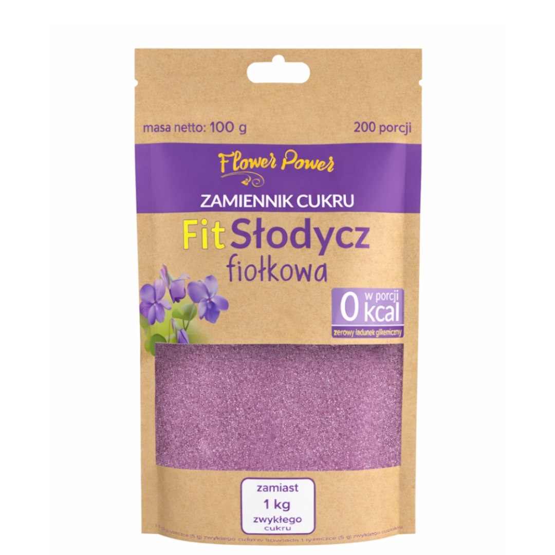 FITSŁODYCZ fiołkowa doypack 100g - 200 porcji UNIPHAR