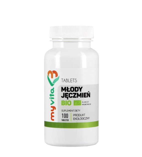 MyVita Młody jęczmień BIO 500mg, 100tab.