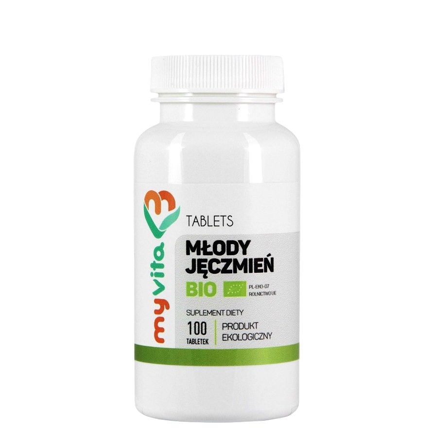 MyVita Młody jęczmień BIO 500mg, 100tab.