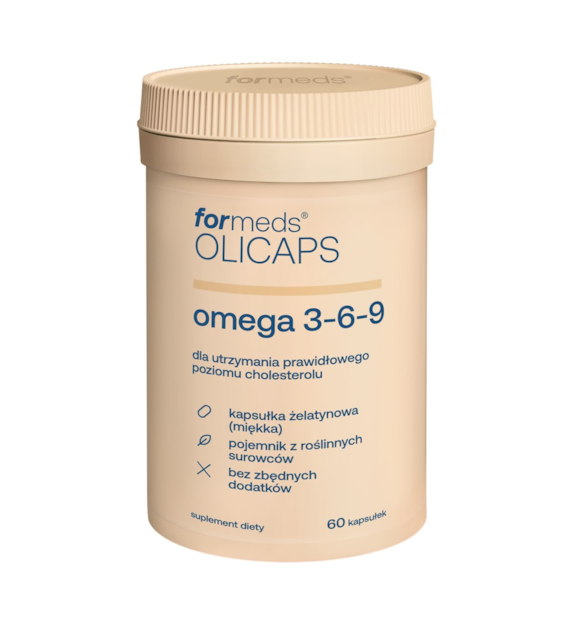 OLICAPS omega 3-6-9, 60 kaps. FORMEDS