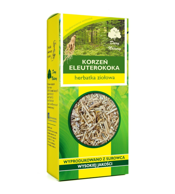 Eleuterokok korzeń 50g DARY NATURY (Żeń-szeń syberyjski)