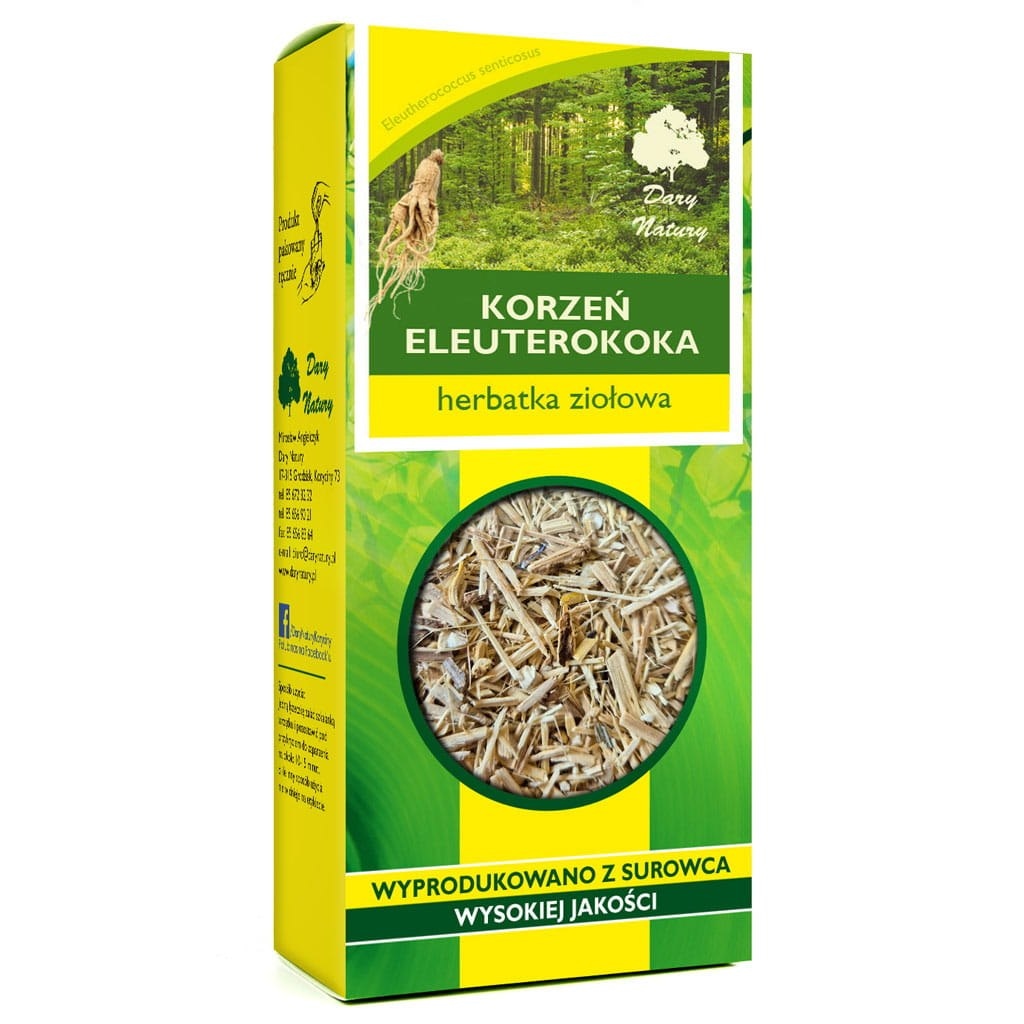 Eleuterokok korzeń 50g DARY NATURY (Żeń-szeń syberyjski)