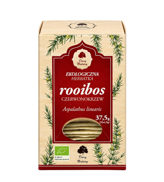Herbatka Rooibos BIO fix 25*1,5g DARY NATURY