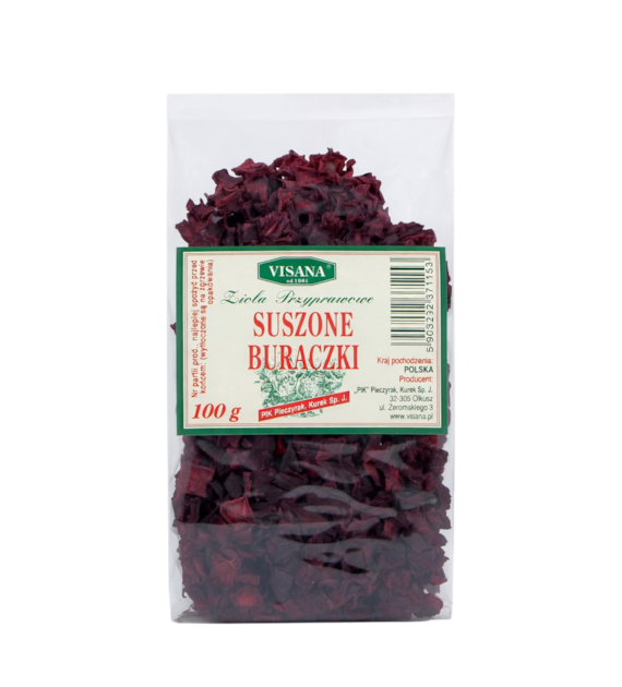 Buraczki suszone 100g VISANA