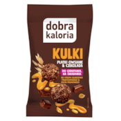 DOBRA KALORIA Kulki Płatki owsiane & czekolada 40g KUBARA