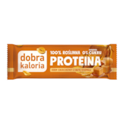 DOBRA KALORIA Baton PROTEINA Krem orzechowy z nutą karmelu 42g KUBARA