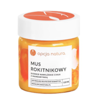 Mus rokitnikowy 120ml OPCJA NATURA - słodkie nawilżenie ciała z mandarynką