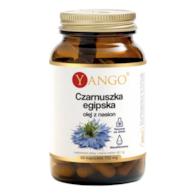 YANGO Czarnuszka egipska - olej z nasion 500mg, 60 kaps.