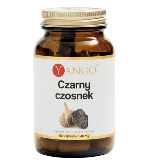 YANGO Czarny czosnek 450mg, 90 kaps.