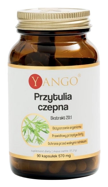YANGO Przytulia czepna - ekstrakt 20:1 480mg, 90 kaps.