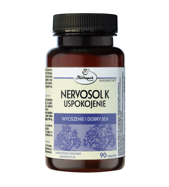 Nervosol K Uspokojenie 90tabl. HERBAPOL KRAKÓW