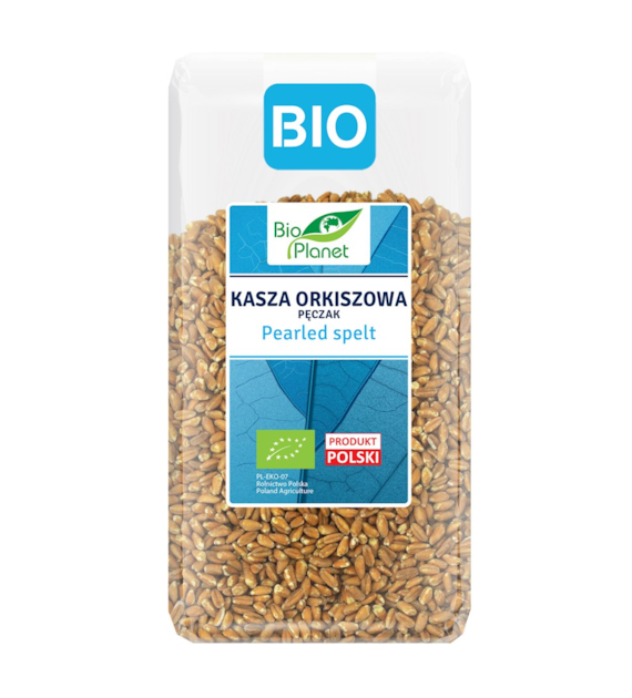 BIO PLANET Kasza orkiszowa pęczak BIO 500g