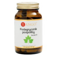 YANGO Podagrycznik pospolity - ekstrakt 10:1 330mg, 90 kaps.