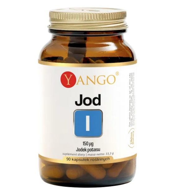 YANGO Jod - jodek potasu 150mcg, 90 kaps.