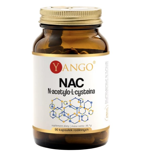 YANGO NAC - N-acetylo-L-cysteina 150mg, 90 kaps.