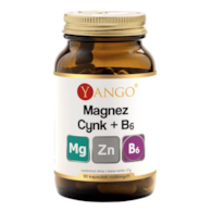 YANGO Magnez + cynk + B6 90 kaps.