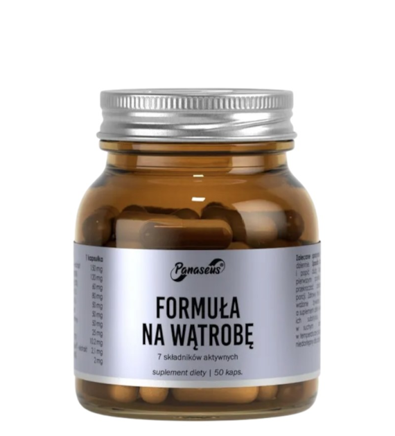 PANASEUS Formuła na Wątrobę - 50 kaps. YANGO