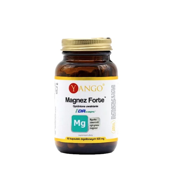 YANGO Magnez Forte 800mg, 60 kaps.