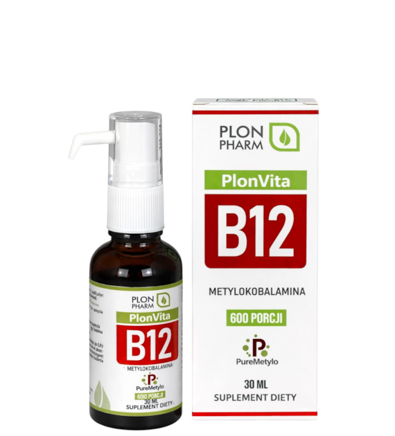 Witamina B12 30ml PLON PHARM (600 porcji)