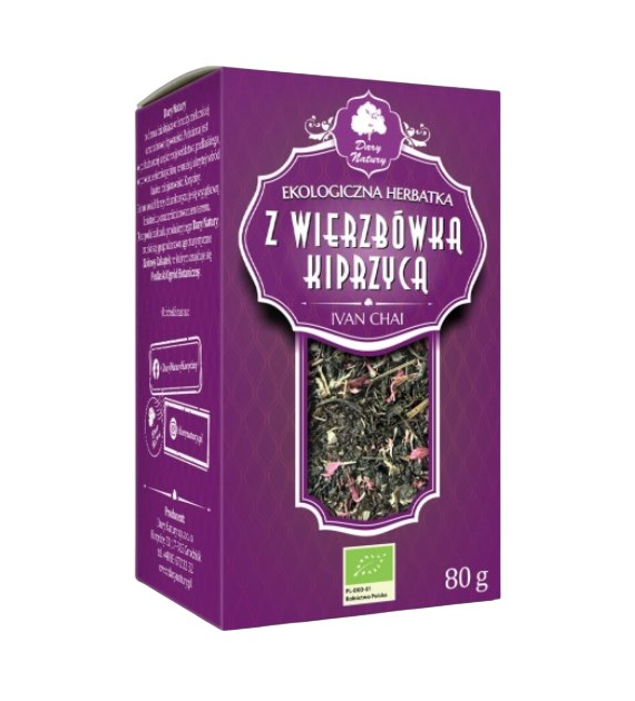 Herbatka Ivan Chai z wierzbówką kiprzycą BIO 80g DARY NATURY