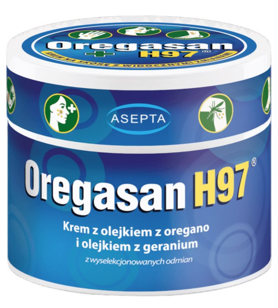 ASEPTA Oregasan H97 - krem 150ml - olejek oregano z olejkiem z geranium