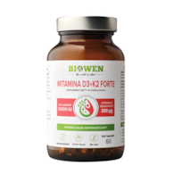 BIOWEN Witaminy D3+K2MK7 (4000IU+100mcg) 90 kaps.