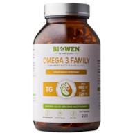 BIOWEN Omega 3 Family TG 720mg EPA, 480mg DHA 225 kaps.