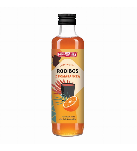 Herbata Rooibos z pomarańczą 250ml POLSKA RÓŻA