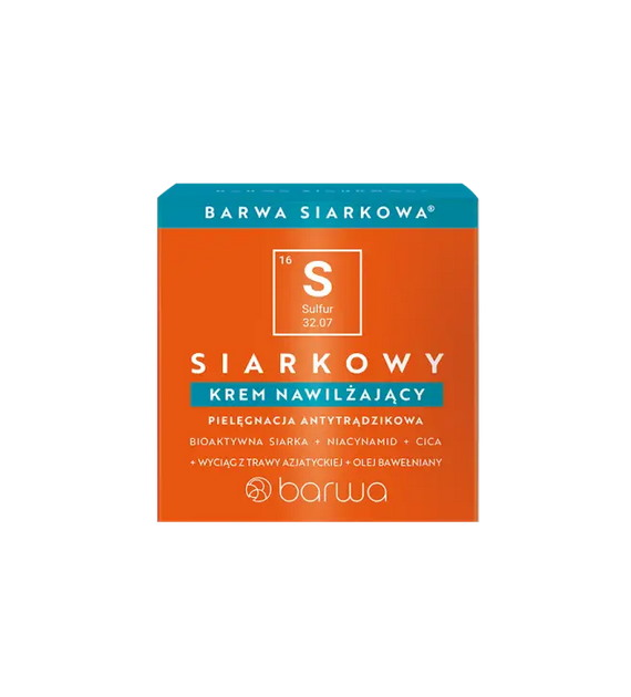 SIARKOWA Krem nawilżający siarkowy 50ml BARWA
