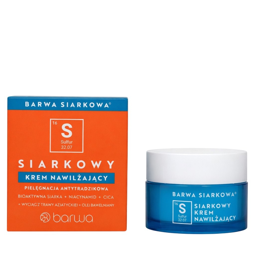 SIARKOWA Krem nawilżający siarkowy 50ml BARWA