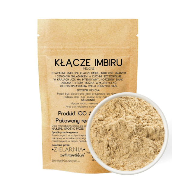 Imbir mielony 50g ZIELARZPOLSKI.PL
