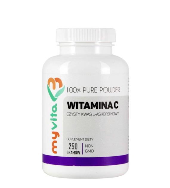 MyVita Witamina C proszek 250g - kwas L-Askorbinowy