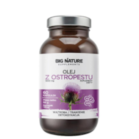 BIG NATURE Kapsułki Olej z ostropestu 1000mg, 60 kaps.