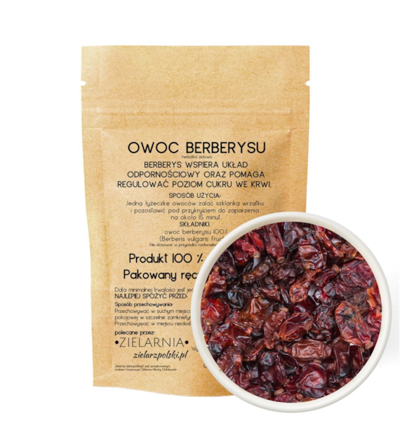 Berberys owoc 50g ZIELARZPOLSKI.PL