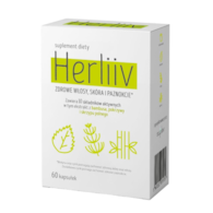 HERLIIV 60 kaps. - zdrowe włosy, skóra i paznokcie