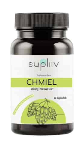 Chmiel ekstrakt 10:1 400mg, 60kaps. SUPLIIV