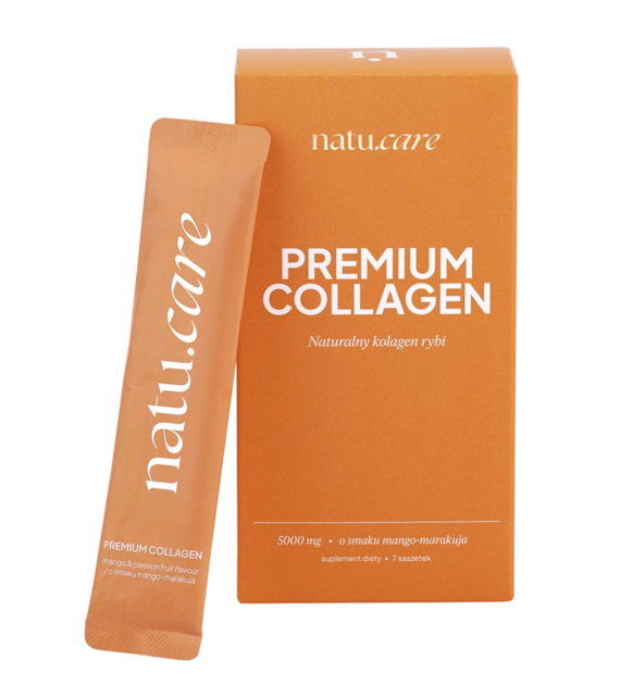 Kolagen Premium mango-marakuja 5000mg 7 saszetek NATU.CARE