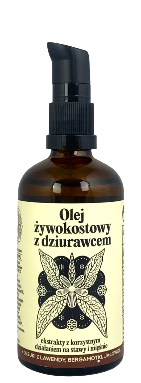 Olej żywokostowy z dziurawcem 100ml NAMI
