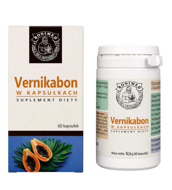 Vernikabon w kapsułkach 60 kaps. BONIMED