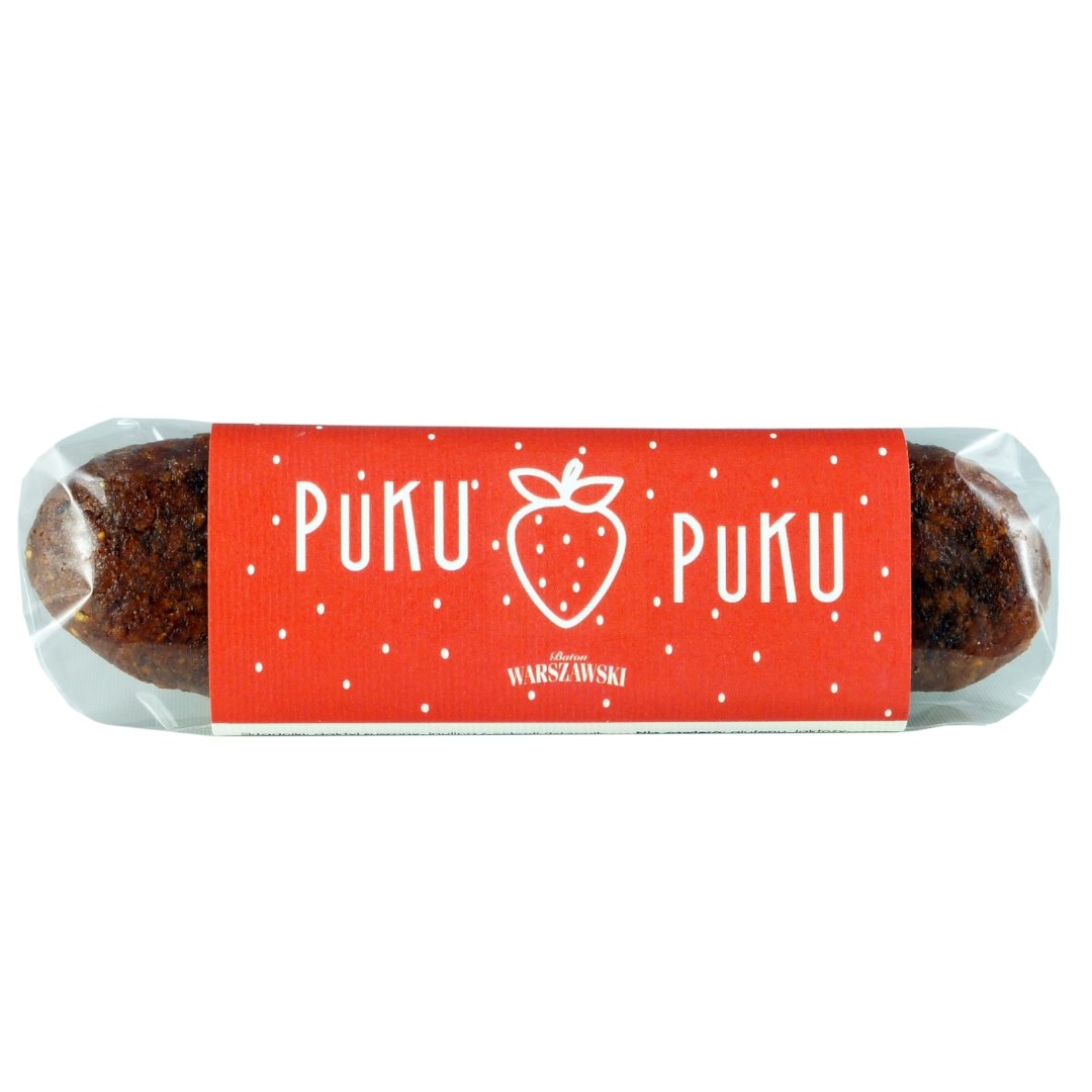 PuKU PuKU Baton Truskawka 40g BATON WARSZAWSKI